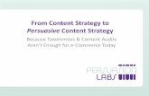 Towards A Content Strategy That Sells   Persuasion Labs