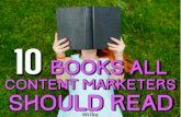 10 Books All Content Marketers Should Read