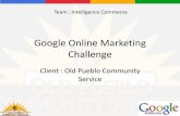 Google online marketing challenge