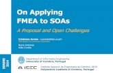 SERENE 2014 Workshop: Paper "On Applying FMEA to SOAs: A Proposal and Open Challenges"