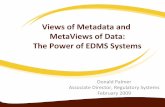 Metadata Views (by Donald Palmer)