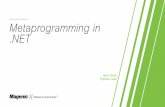 Metaprogramming in .NET