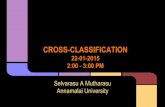 Spss cross classification
