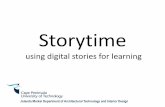 Storytime: using digital stories for learning