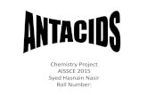 Antacids Chemistry Project