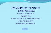 Review of Tenses Exercises