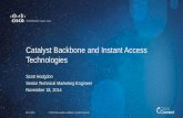 Catalyst Backbone and Instant Access Technologies