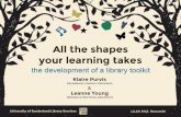 ‘All the shapes your learning takes’: the development of a Library Welcome Toolkit - Leanne Young & Klaire Purvis