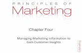 Managing Marketing Information to Gain Customer Insights