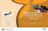 Education Statistics in South Africa 2012 final