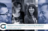 Introducing Apereo and the Apereo Learning Analytics Initiative