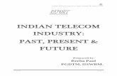 Indian telecom industry  past, present & future
