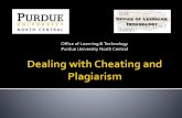 Dealing with Cheating and Plagiarism
