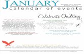January Calendar of Events for KCK Public Library