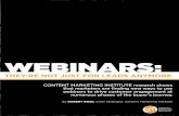 Webinars: They're Not Just For Leads Anymore