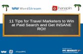 WordStream & Hanapin Marketing Present: 11 Tips for Travel Marketers to Win at Paid Search