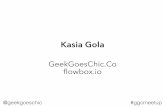 Kasia Gola - GeekGoesChic.Co at Geek Girls Carrots [ Rzeszów, April 28, 2015 ]