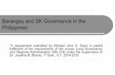 Barangay & SK Governance
