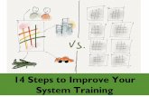 14 Steps to Improve your System Training