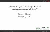 OSDC 2015: Bernd Ahlers | What is your configuration management system doing?