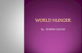 World hunger presentation ppt