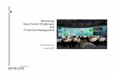 Workshop Data Center Challenges and IT Service Management