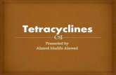 Tetracyclines presentation