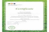Certified sustainability (csr) practitioner thirumeni dhamodaran