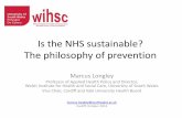 Marcus Longley - Is the NHS sustainable