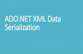 Ado.net xml data serialization