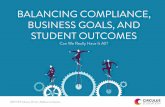 Vocational Education: Balancing Compliance With Student Outcomes