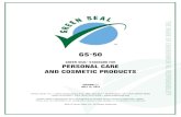 Green Seal Personal Care & Cosmetic Products