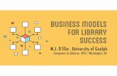Business Models for Library Success