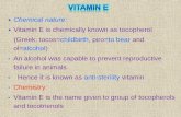Metabolisme vitamin E