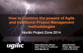 Nordic project zone talk on Agile and PRINCE2