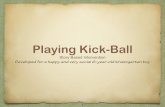 Social Story - Playing Kick-ball