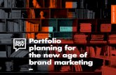 Portfolio planning for the new age of brand marketing