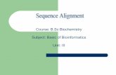 B.sc biochem i bobi u 3.1 sequence alignment