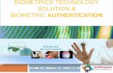 Biometrics technology solution biometric authentication system