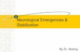 Pediatric Neurological emergencies & stabilization AG