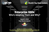Enterprise SSD - Who is adopting them and why