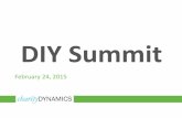 DIY Summit Peer-to-Peer Professional Forum Conference
