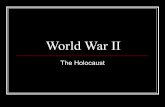 World war ii the holocaust