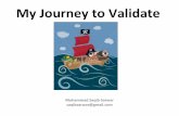My journey to use a validation framework