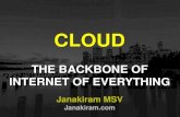 Cloud - The Backbone of IoT