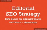 Editorial SEO Strategy
