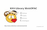 KKU Library web opac