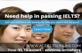 Ace IELTS Online - Your IELTS expert anytime, anywhere