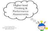 What are performance assessments?