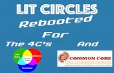 Lit Circles: Rebooted for CCSS and the 4Cs